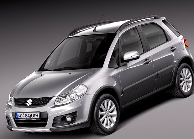 Suzuki SX4 2010 3D Model