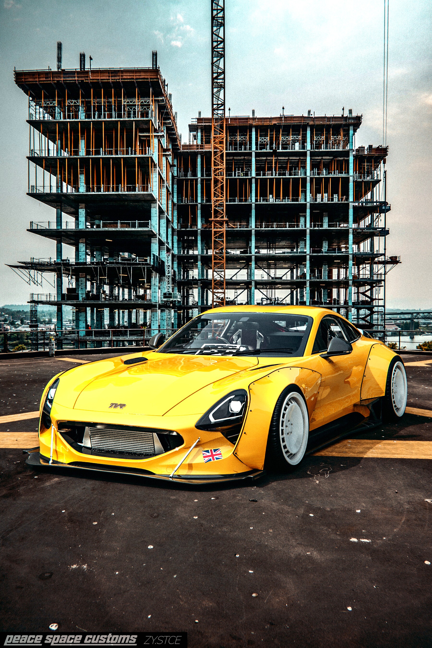 TVR Griffith Wide Body Kit 3D model