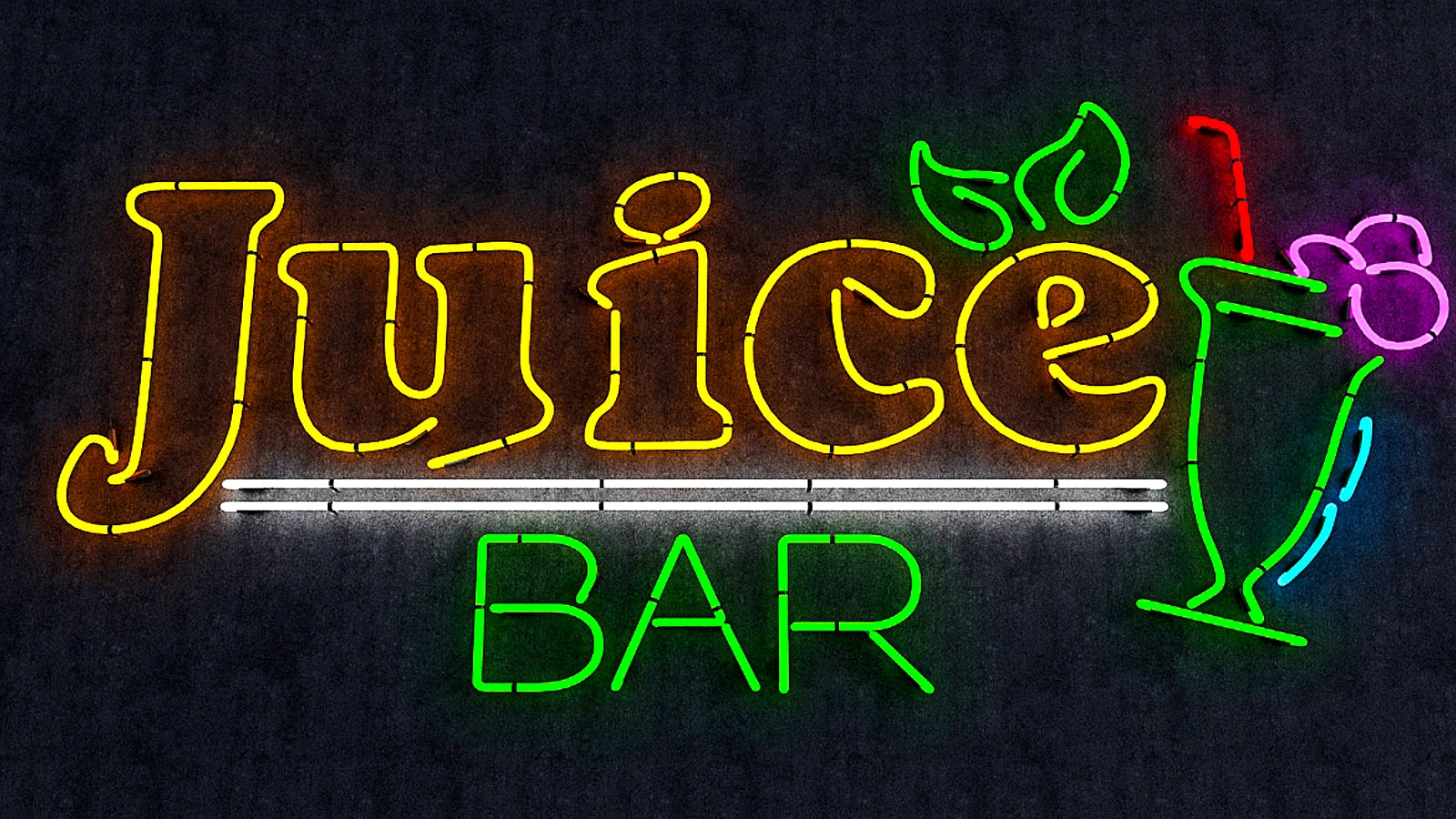 Juice Bar Neon Sign