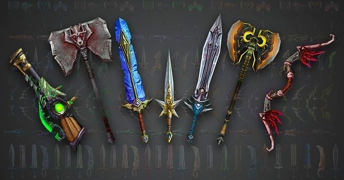 Fantasy Stylized Weapons Pack
