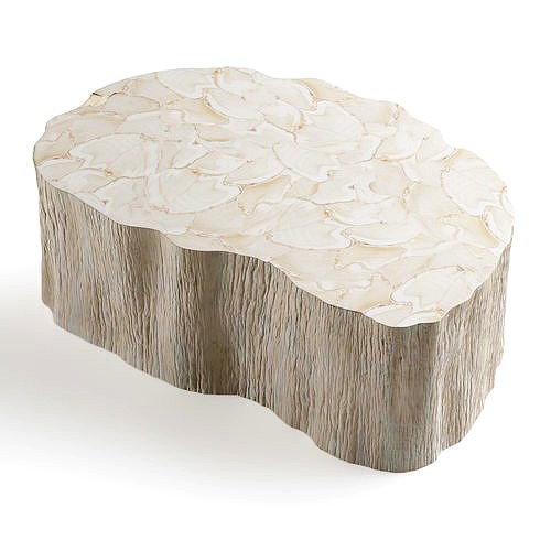 Palecek Camilla Fossilized Clam Coffee Table