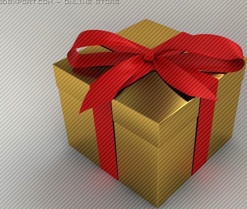 Gift box 3D Model