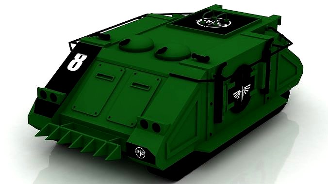 3D Predator Tank model
