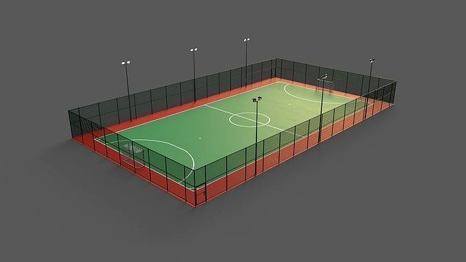 PBR Modular Outdoor Soccer and Football Court