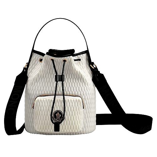 Kilia Bucket Bag White V2 pose 03