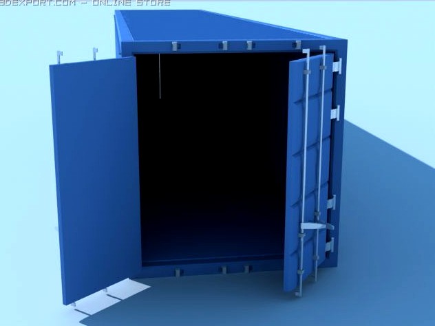 Shipping Container 3D Model