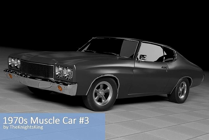 1970s Muscle Car 3