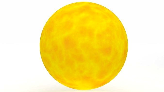Sun 3D model