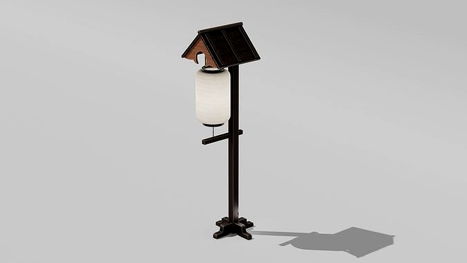 Japanese Furniture Kit - Outdoor Paper Lamp
