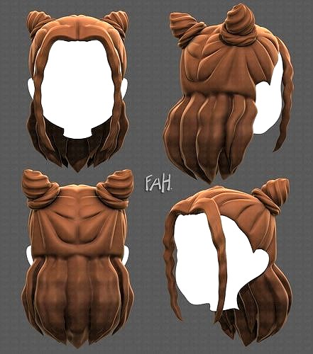 Base Hair for girl V28