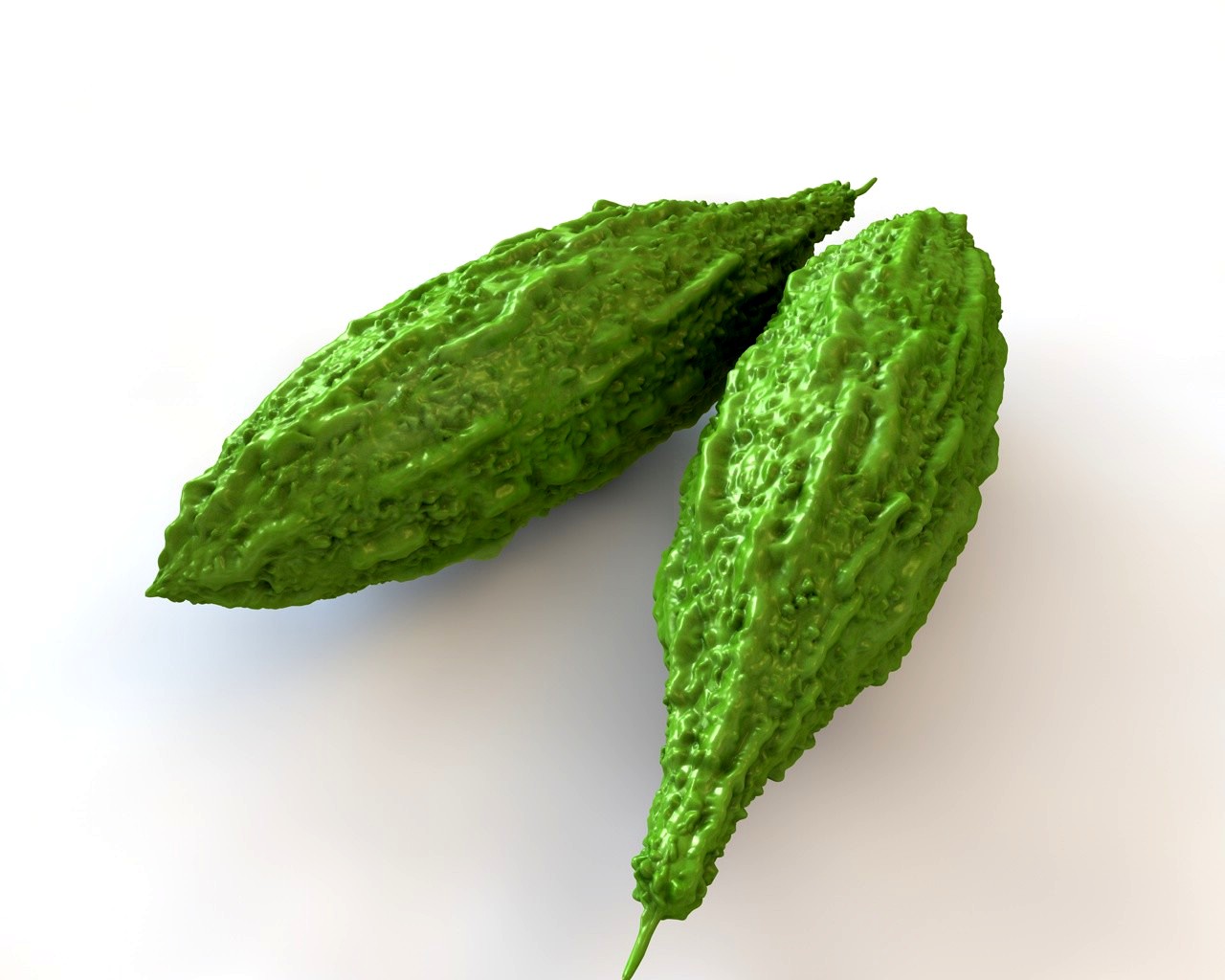 Bitter gourd 3D Model