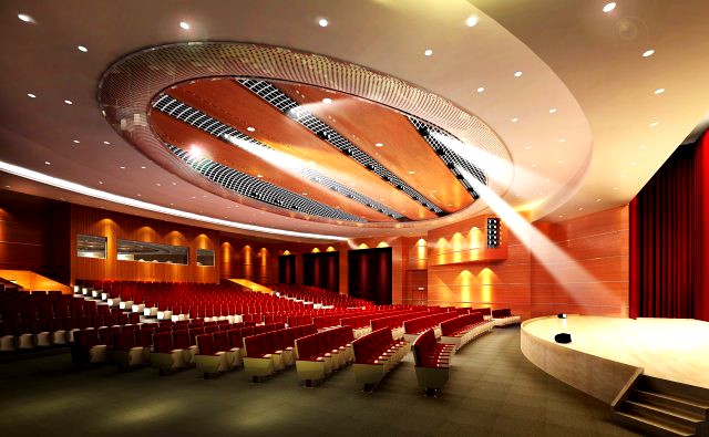 Auditorium room space 007 3D Model