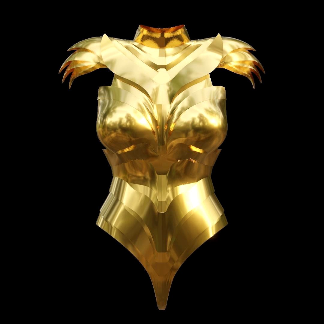 Wonder Woman Golden Eagle Armor For Cosplay 3D print model