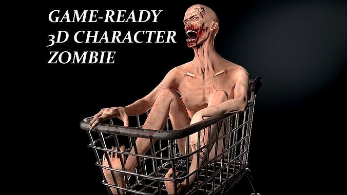 GAME-READY 3D Character - Zombie