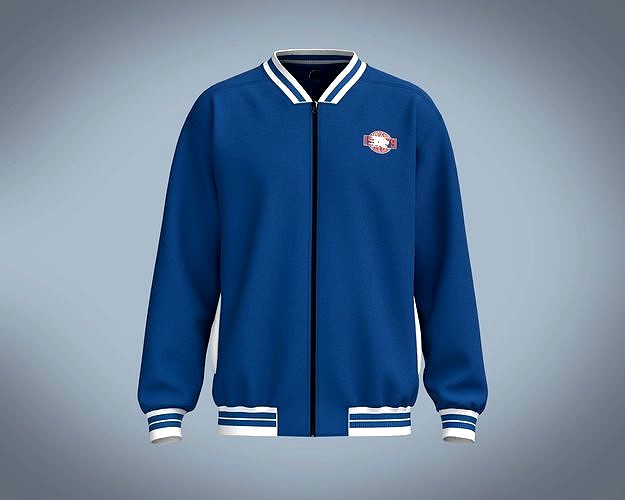Knit Blue Jacket