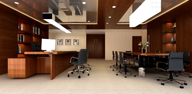 Office space 131 3D Model