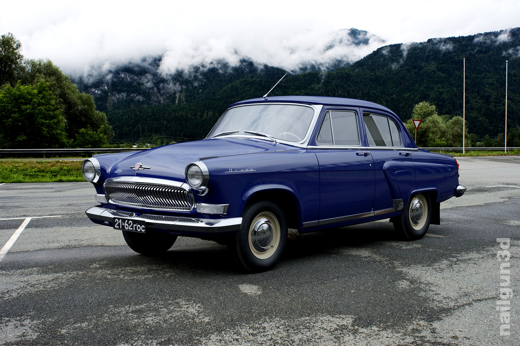 GAZ-21R Volga 1962