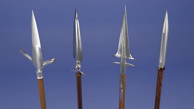 Pack of 4 Spears