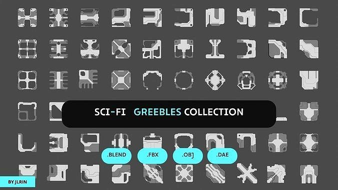 Sci-Fi Greebles Collection I