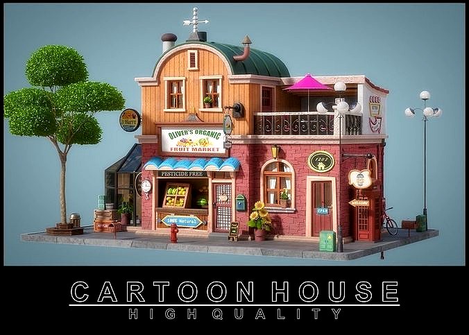 Cartoon House 05