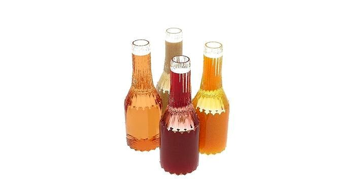 Juice Glass Bottles