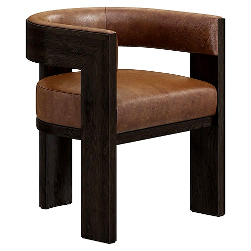 Restoration Hardware Elgin Leather Dining Chair