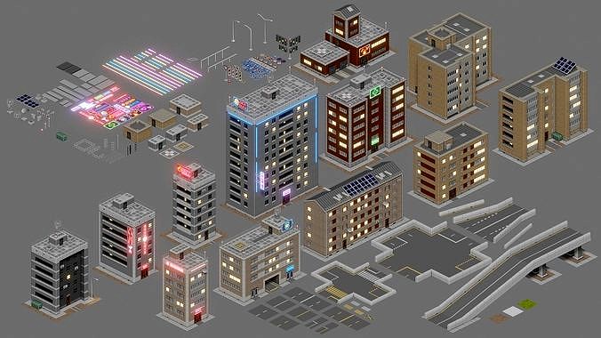 Game City Asset Pack