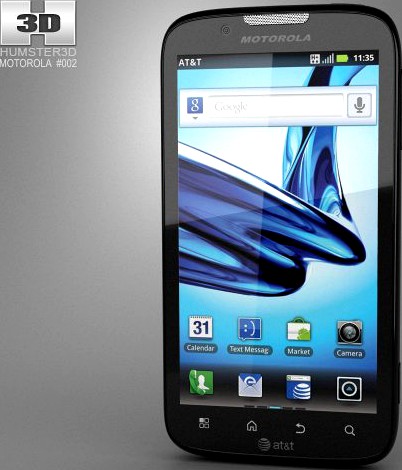 Motorola Atrix 2 3D Model