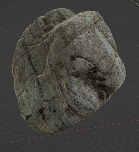 Weathered Sandstone - 8K Textures - 7 Mesh Resolutions