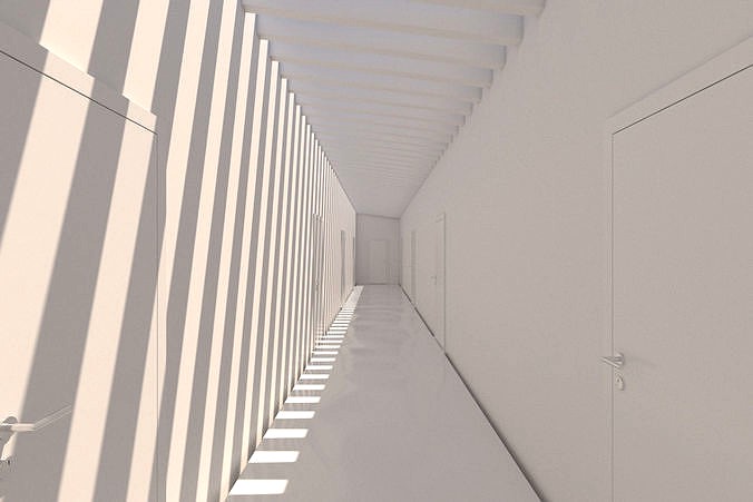 Minimalist Hallway 02