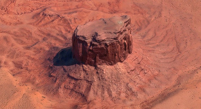 Monument Valley Butte Mountain 01