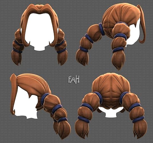 Base Hair for girl V24