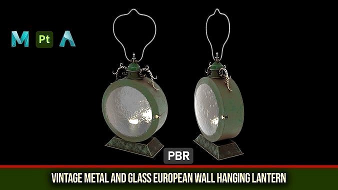 Vintage European Wall Hanging Wedding Candlestick Lantern