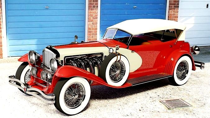 Classic car Duesenberg Dual Cowl Phaeton