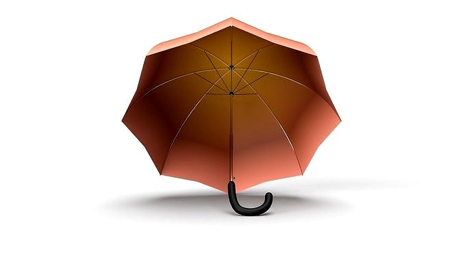 Low poly Umbrella 3d model