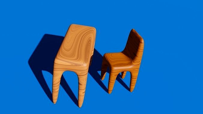 chair and table