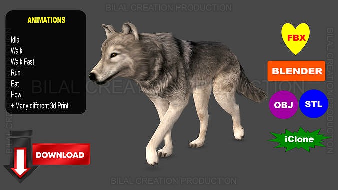 WOLF ANIMATED