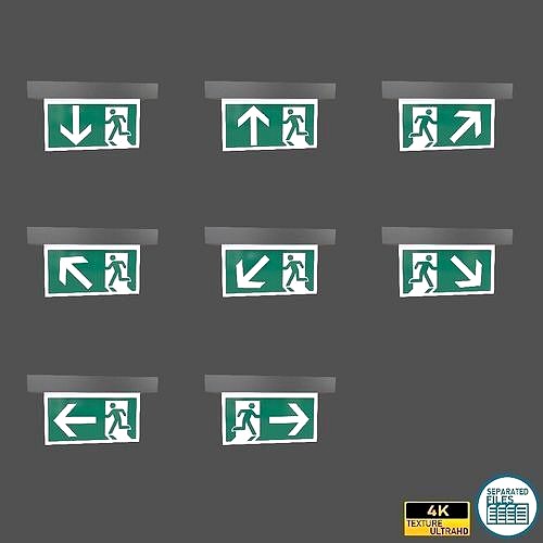 Exit Sign v1 Pack Vol 1