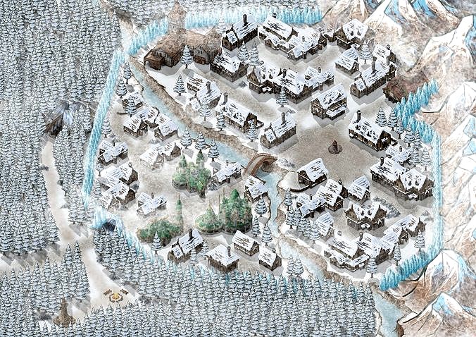 Ice town