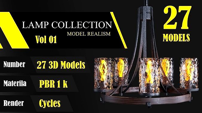COLLECTION LAMP-CHANDELIER VOL01