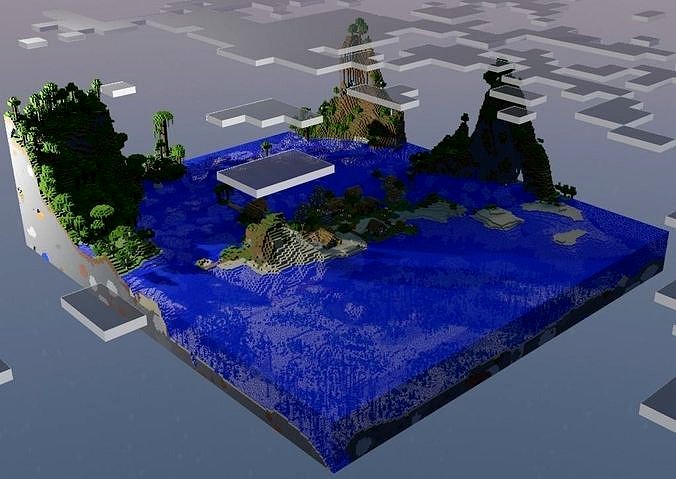 Minecraft Sea Village