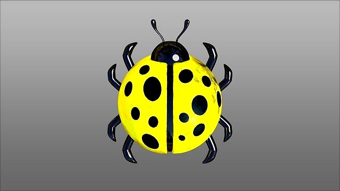 Yellow ladybug