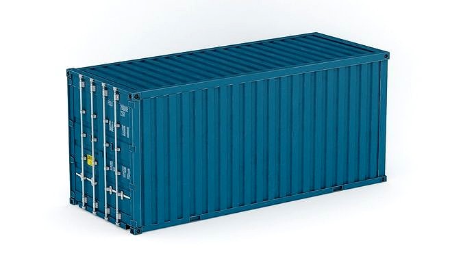 Generic Container 20ft PBR Realistic