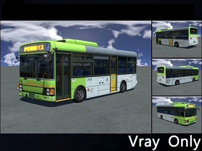 Tokyo Bus with Unity package