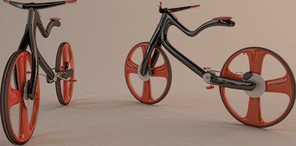 Concept Bicycle 3D Model