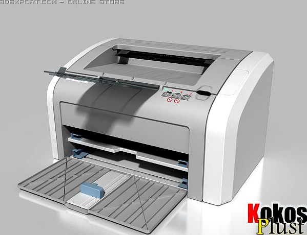 HP LaserJet 1020 printer 3D Model