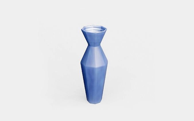 Vase 3D with texture node