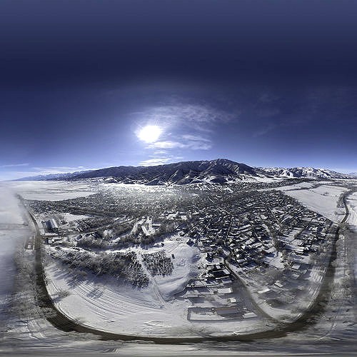 HDR - Village Near Almaty City