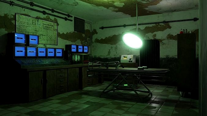 Horror Laboratory 3d model