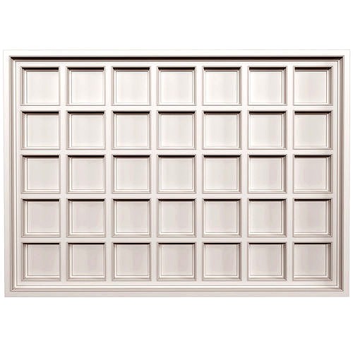 Modern coffered ceiling